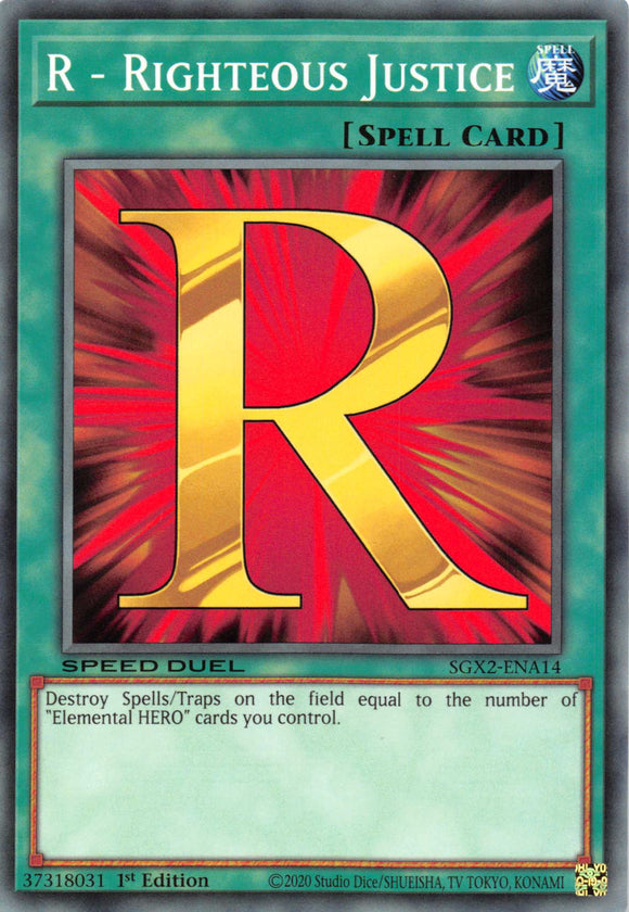 R - Righteous Justice [SGX2-ENA14] Common