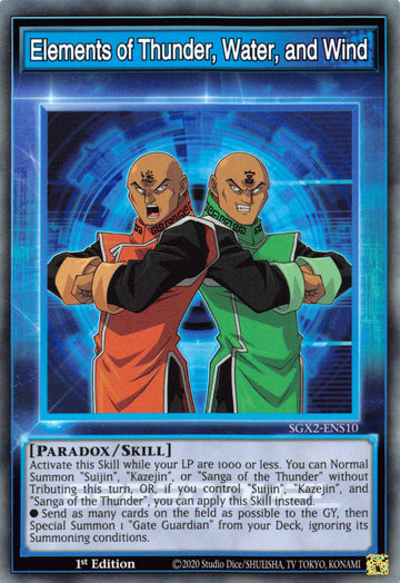 Elements of Thunder, Water, and Wind [SGX2-ENS10] Common