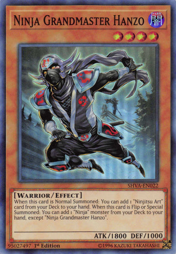Ninja Grandmaster Hanzo [SHVA-EN022] Super Rare