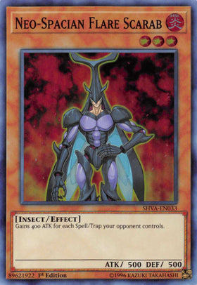 Neo-Spacian Flare Scarab [SHVA-EN033] Super Rare
