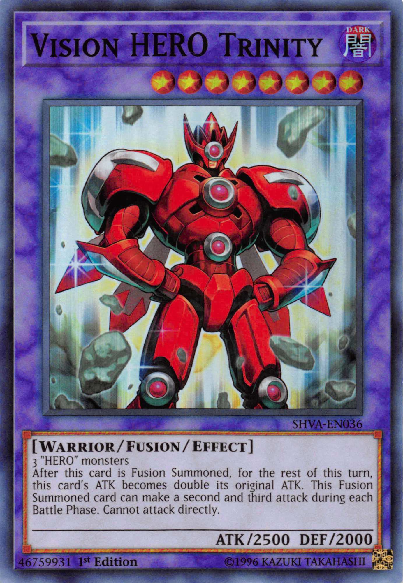 Vision HERO Trinity [SHVA-EN036] Super Rare