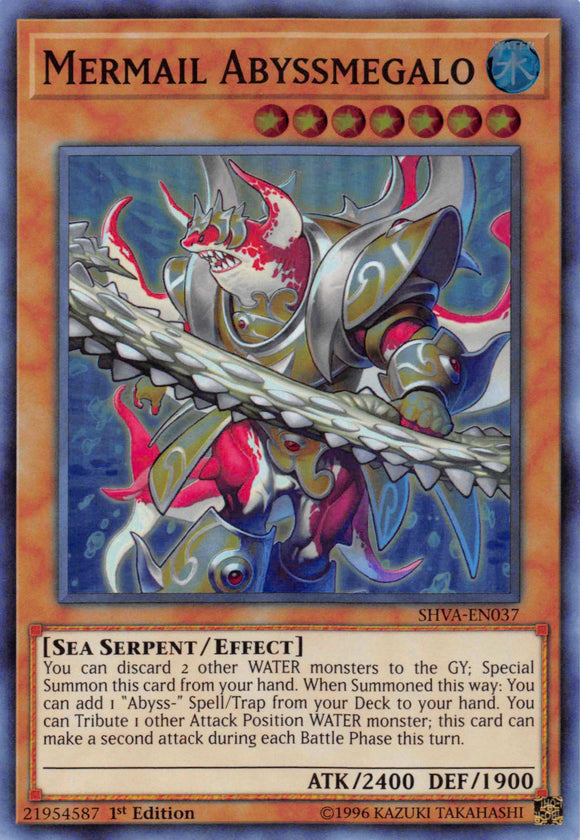 Mermail Abyssmegalo [SHVA-EN037] Super Rare