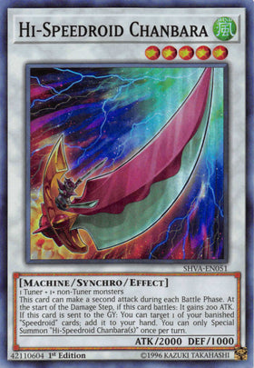 Hi-Speedroid Chanbara [SHVA-EN051] Super Rare