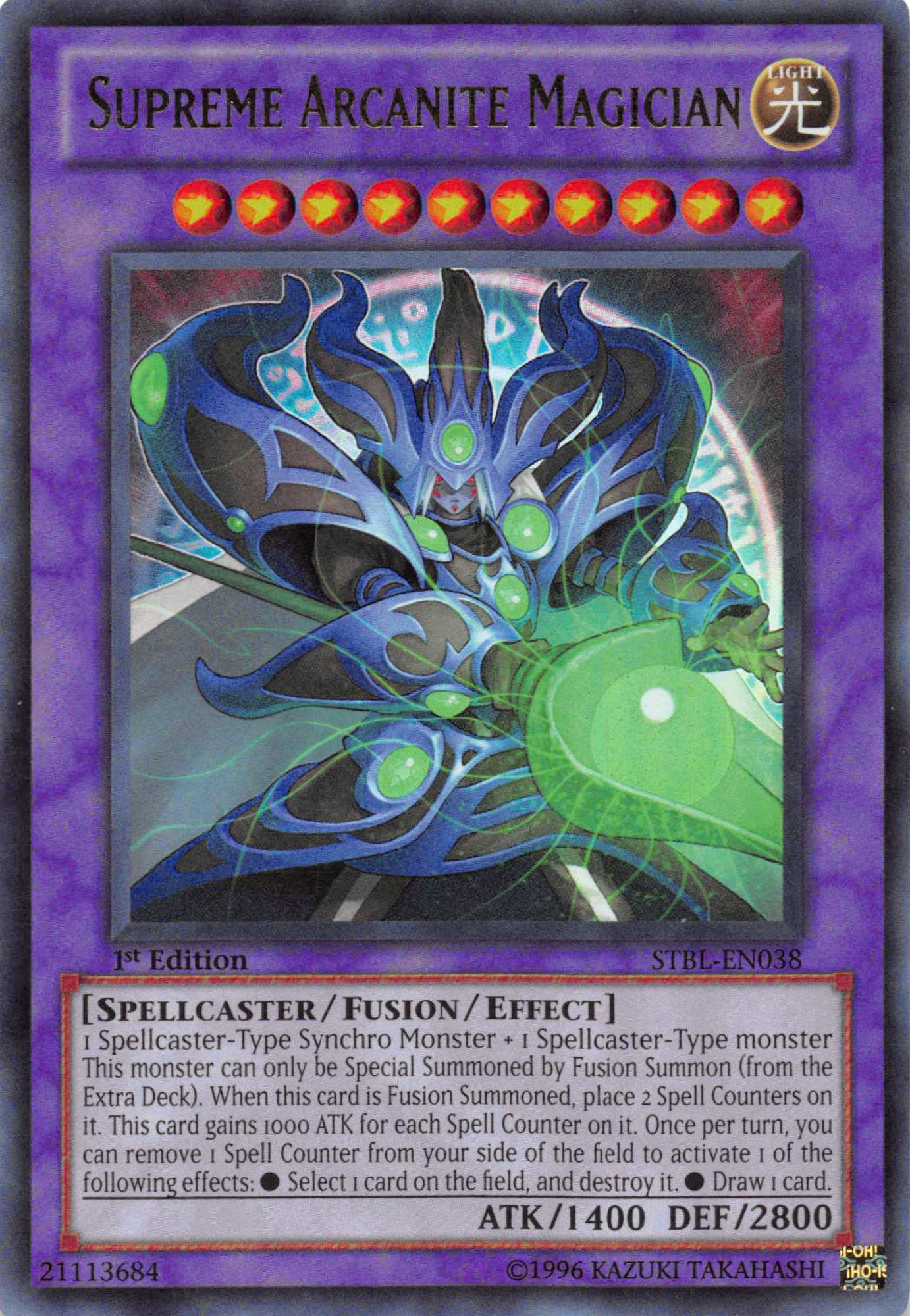 Supreme Arcanite Magician [STBL-EN038] Ultra Rare