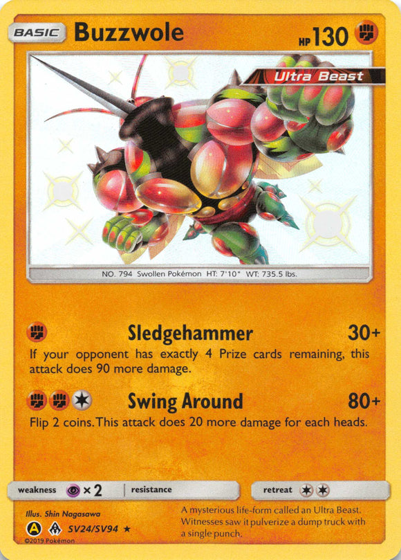Buzzwole (SV24/SV94) [Hidden Fates: Shiny Vault] - Duel Kingdom