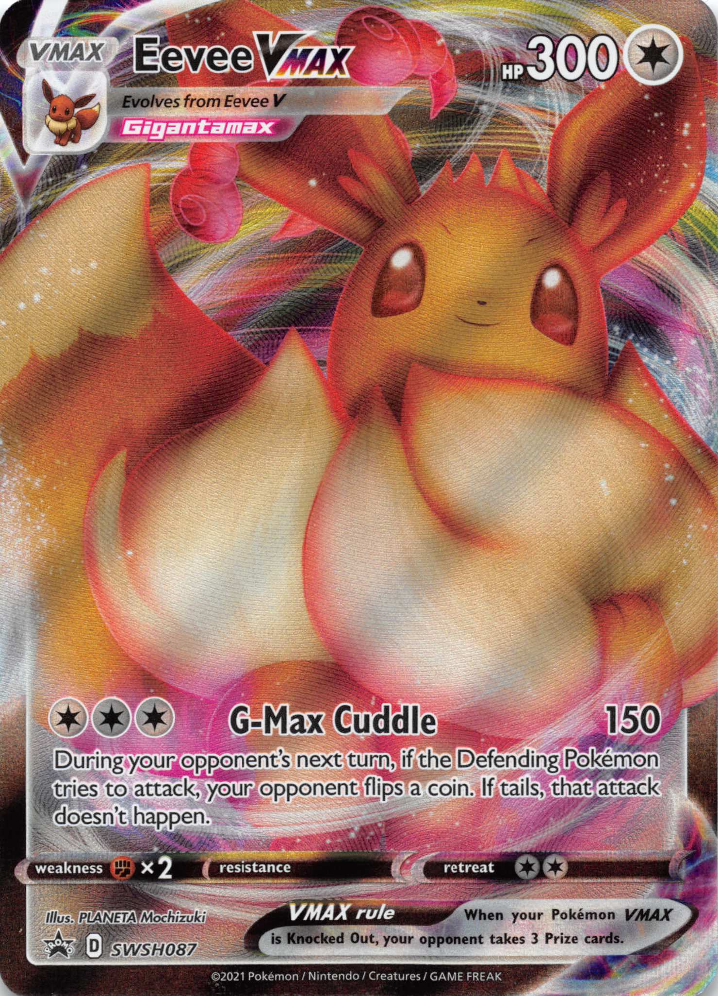 Eevee VMAX (SWSH087) [Sword & Shield: Black Star Promos]