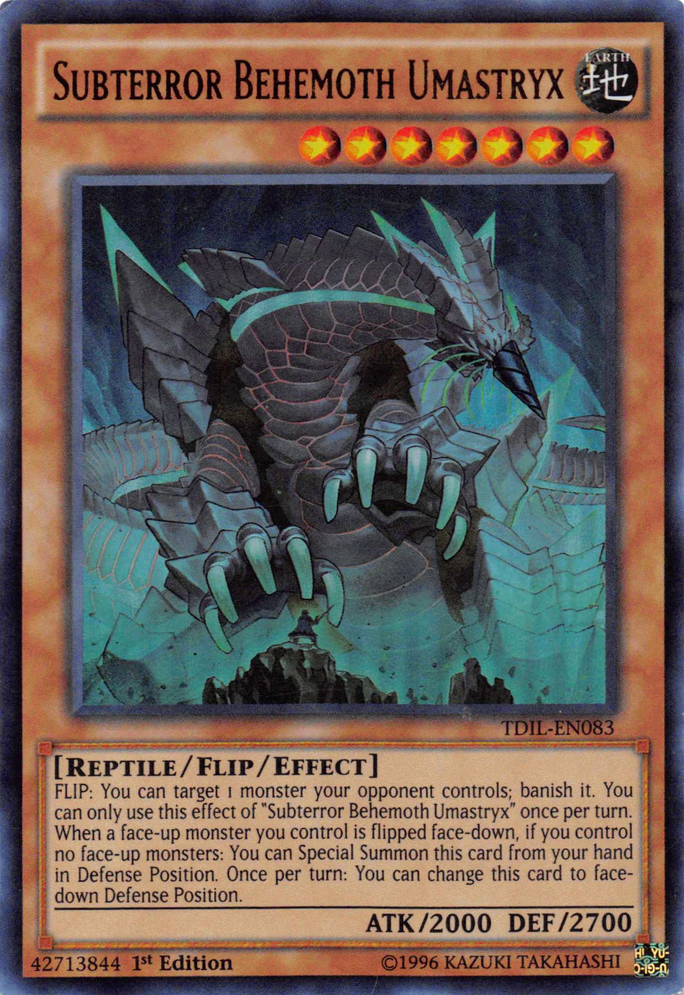 Subterror Behemoth Umastryx [TDIL-EN083] Ultra Rare