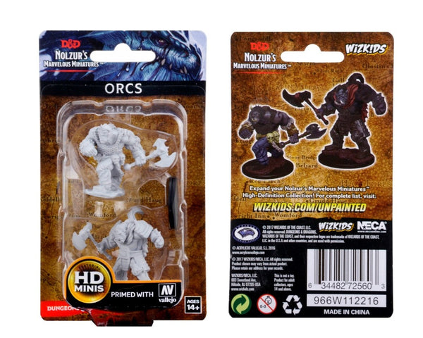 D&D Nolzur's Marvelous Miniatures: Orcs