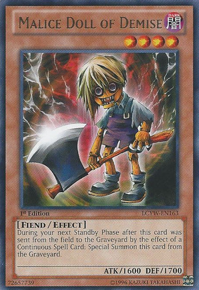 Malice Doll of Demise [LCYW-EN163] Rare - Duel Kingdom