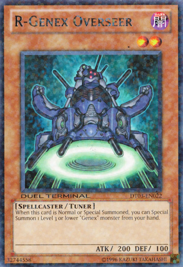 R-Genex Overseer [DT03-EN022] Rare - Duel Kingdom