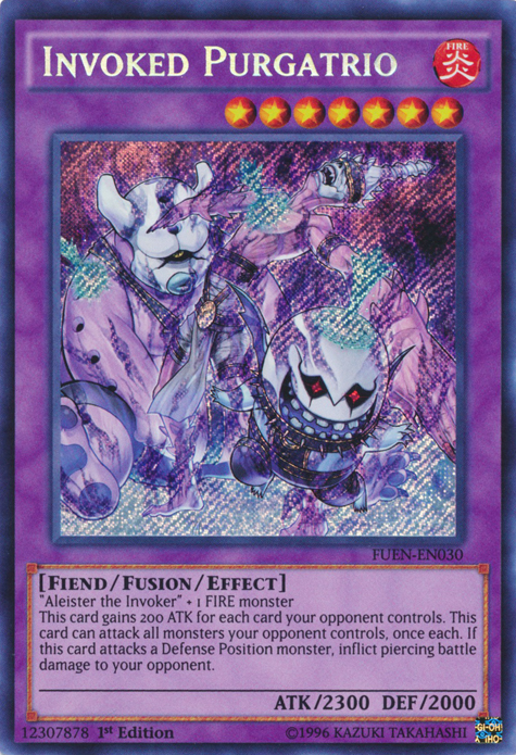 Invoked Purgatrio [FUEN-EN030] Secret Rare - Duel Kingdom