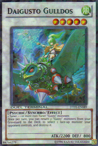 Daigusto Gulldos [DT05-EN089] Super Rare - Duel Kingdom