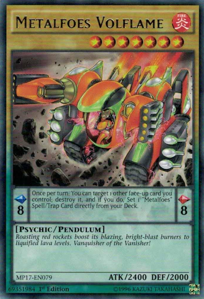 Metalfoes Volflame [MP17-EN079] Rare - Duel Kingdom