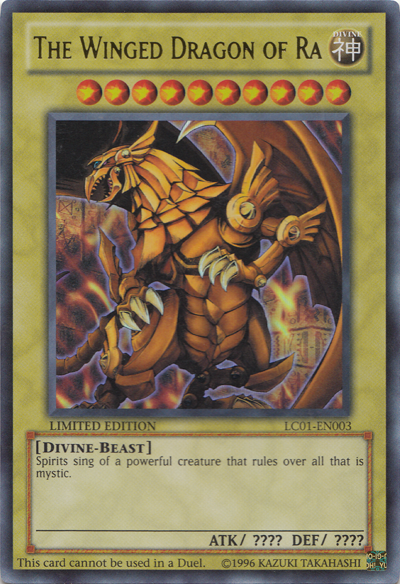The Winged Dragon of Ra [LC01-EN003] Ultra Rare - Duel Kingdom