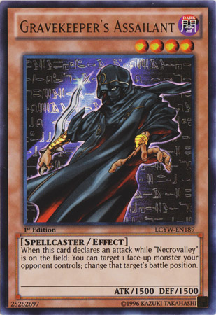 Gravekeeper's Assailant [LCYW-EN189] Ultra Rare - Duel Kingdom