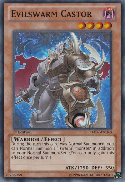 Evilswarm Castor [HA07-EN048] Super Rare - Duel Kingdom