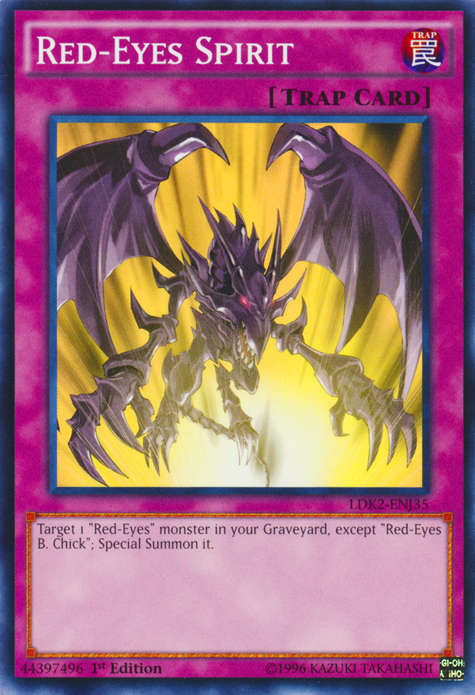 Red-Eyes Spirit [LDK2-ENJ35] Common - Duel Kingdom