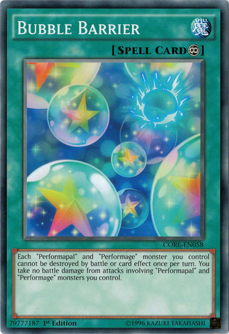 Bubble Barrier [CORE-EN058] Common - Duel Kingdom