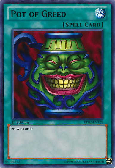 Pot of Greed [BP02-EN129] Rare - Duel Kingdom