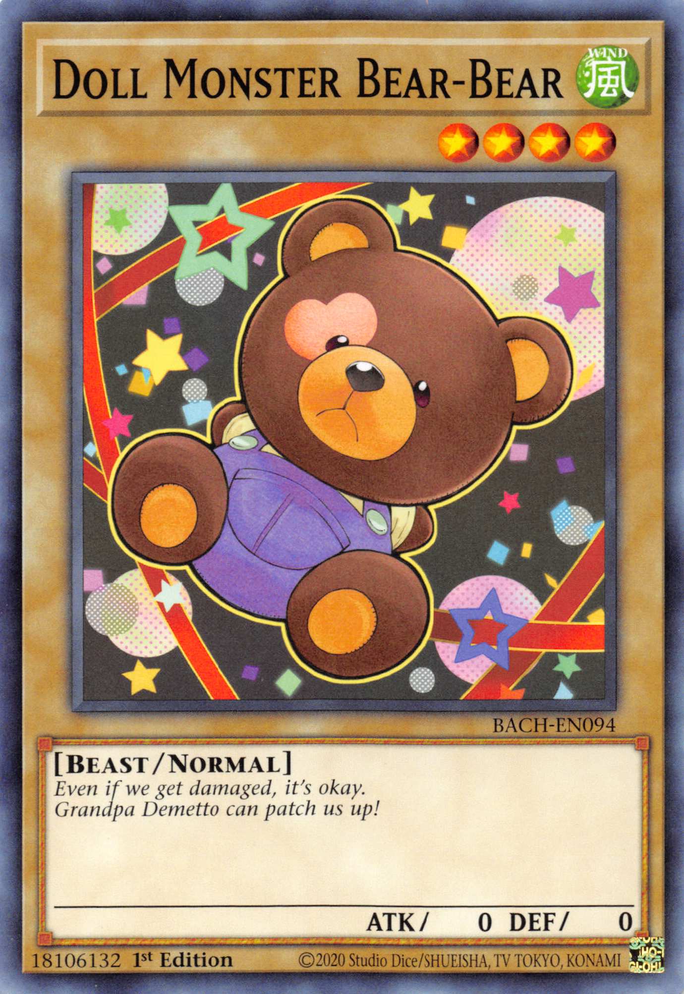 Doll Monster Bear-Bear [BACH-EN094] Common - Duel Kingdom