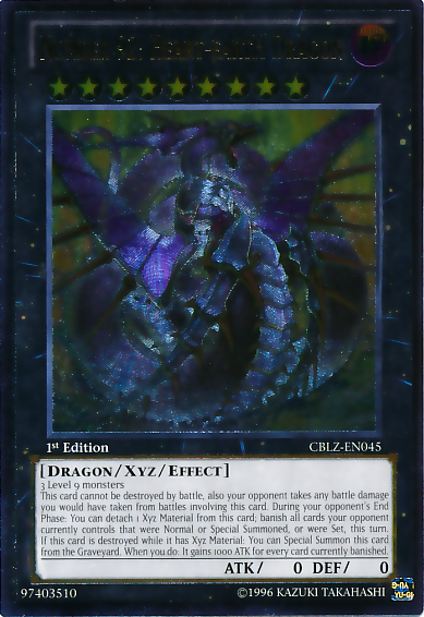 Number 92: Heart-eartH Dragon [CBLZ-EN045] Ultimate Rare - Duel Kingdom