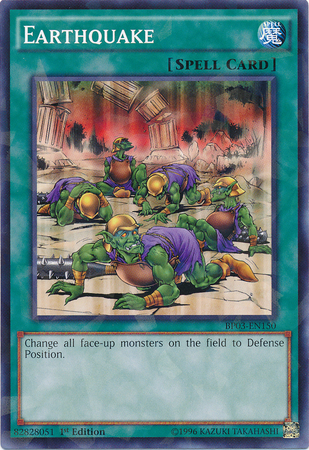 Earthquake [BP03-EN150] Shatterfoil Rare - Duel Kingdom