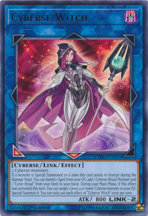 Cyberse Witch [CYHO-EN035] Rare - Duel Kingdom