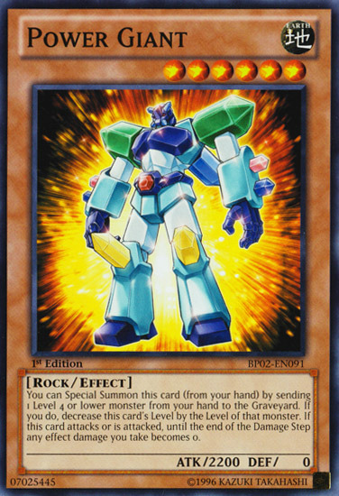 Power Giant [BP02-EN091] Mosaic Rare - Duel Kingdom