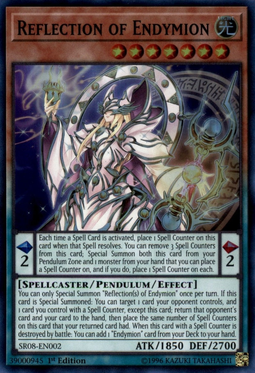 Reflection of Endymion [SR08-EN002] Super Rare - Duel Kingdom