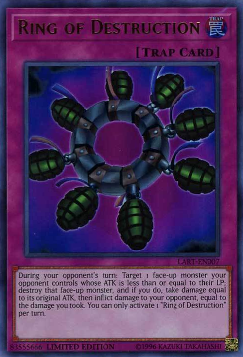 Ring of Destruction [LART-EN007] Ultra Rare - Duel Kingdom