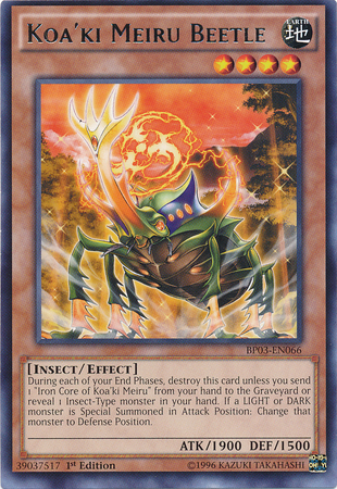 Koa'ki Meiru Beetle [BP03-EN066] Rare - Duel Kingdom