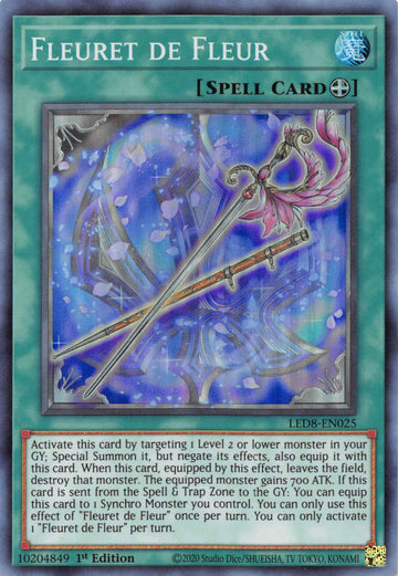 Fleuret de Fleur [LED8-EN025] Super Rare - Duel Kingdom