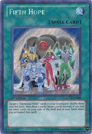 Fifth Hope [LCGX-EN098] Secret Rare - Duel Kingdom