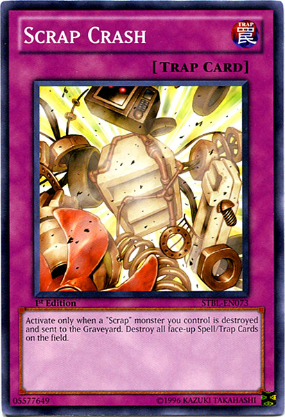 Scrap Crash [STBL-EN073] Common - Duel Kingdom