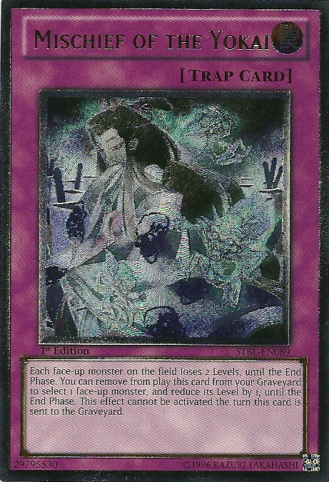 Mischief of the Yokai [STBL-EN089] Ultimate Rare - Duel Kingdom