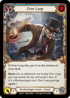 Over Loop (Blue) [ARC022-C] 1st Edition Normal - Duel Kingdom