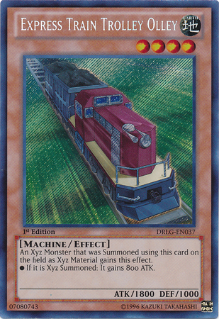 Express Train Trolley Olley [DRLG-EN037] Secret Rare - Duel Kingdom