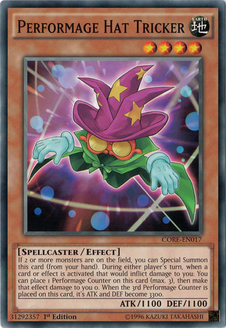 Performage Hat Tricker [CORE-EN017] Common - Duel Kingdom