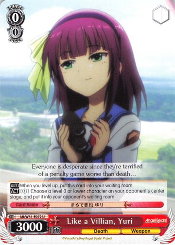 Like a Villian, Yuri (AB/W31-E072 U) [Angel Beats! Re:Edit]