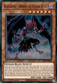 Blackwing - Simoon the Poison Wind [LDS2-EN040] Ultra Rare - Duel Kingdom