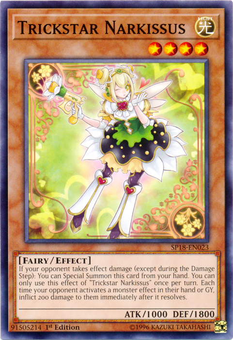 Trickstar Narkissus [SP18-EN023] Common - Duel Kingdom