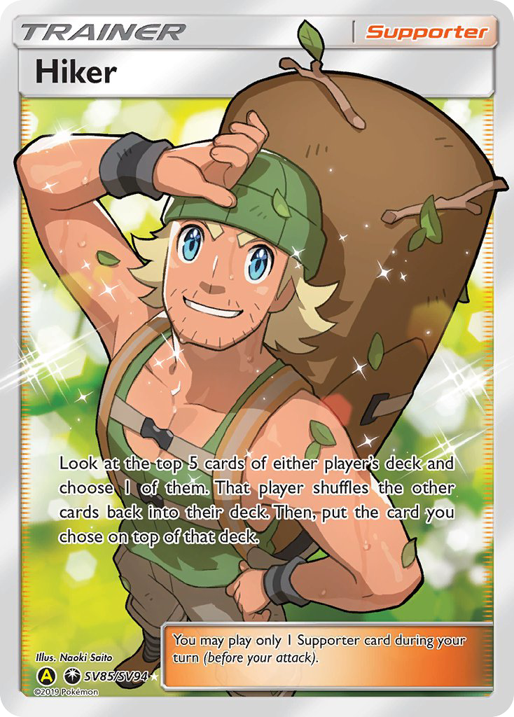 Hiker (SV85/SV94) [Sun & Moon: Hidden Fates - Shiny Vault] - Duel Kingdom