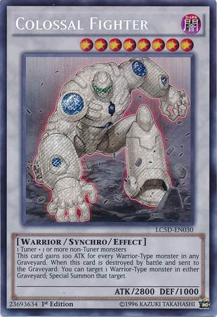 Colossal Fighter [LC5D-EN030] Secret Rare - Duel Kingdom