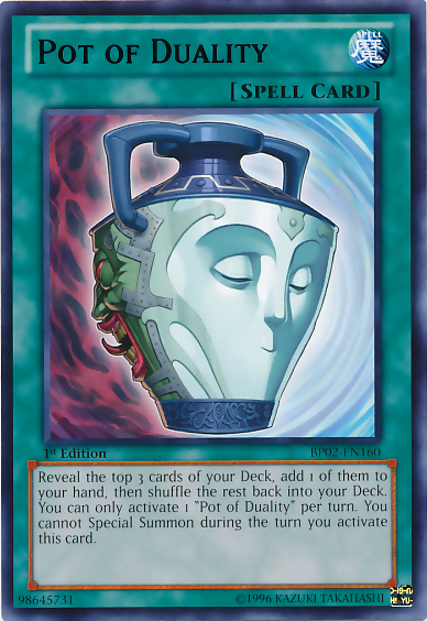 Pot of Duality [BP02-EN160] Rare - Duel Kingdom