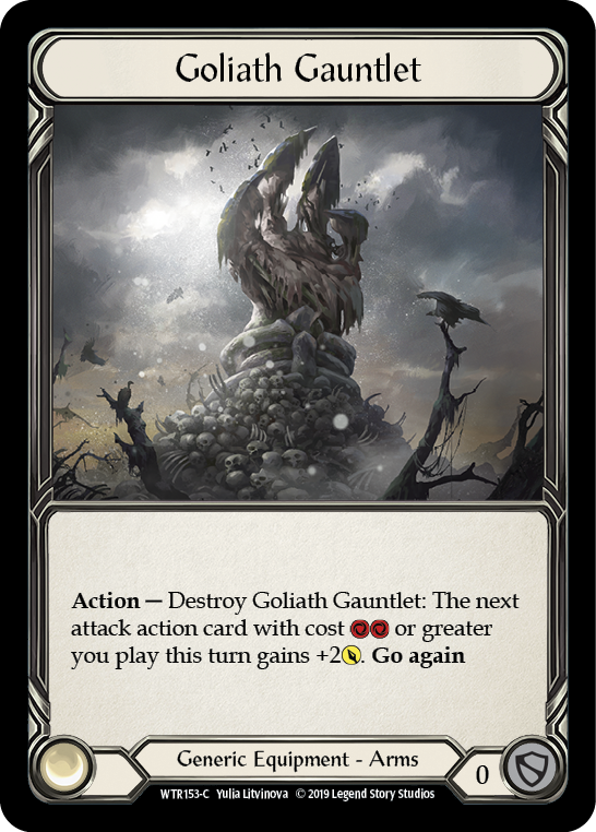 Goliath Gauntlet [WTR153-C] Alpha Print Normal - Duel Kingdom