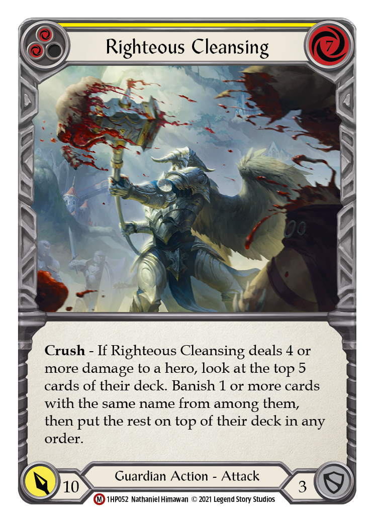 Righteous Cleansing [1HP052]