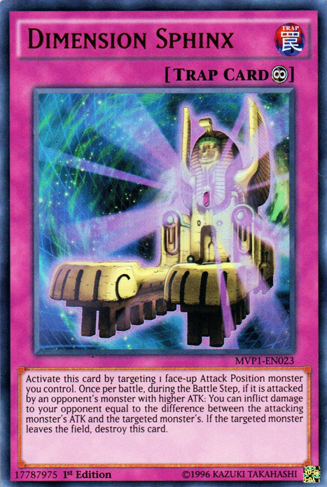 Dimension Sphinx [MVP1-EN023] Ultra Rare - Duel Kingdom