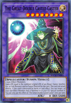 The Great Double Casted Caster [BACH-EN084] Common - Duel Kingdom