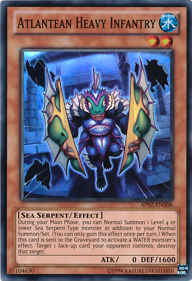 Atlantean Heavy Infantry [AP02-EN006] Super Rare - Duel Kingdom