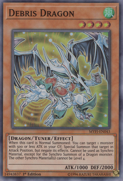 Debris Dragon [MYFI-EN043] Super Rare - Duel Kingdom
